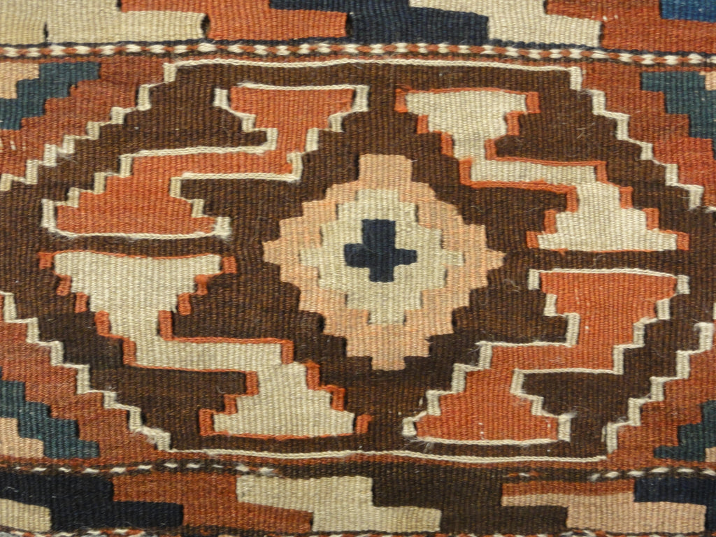 27881 Antique Caucasian Kelim