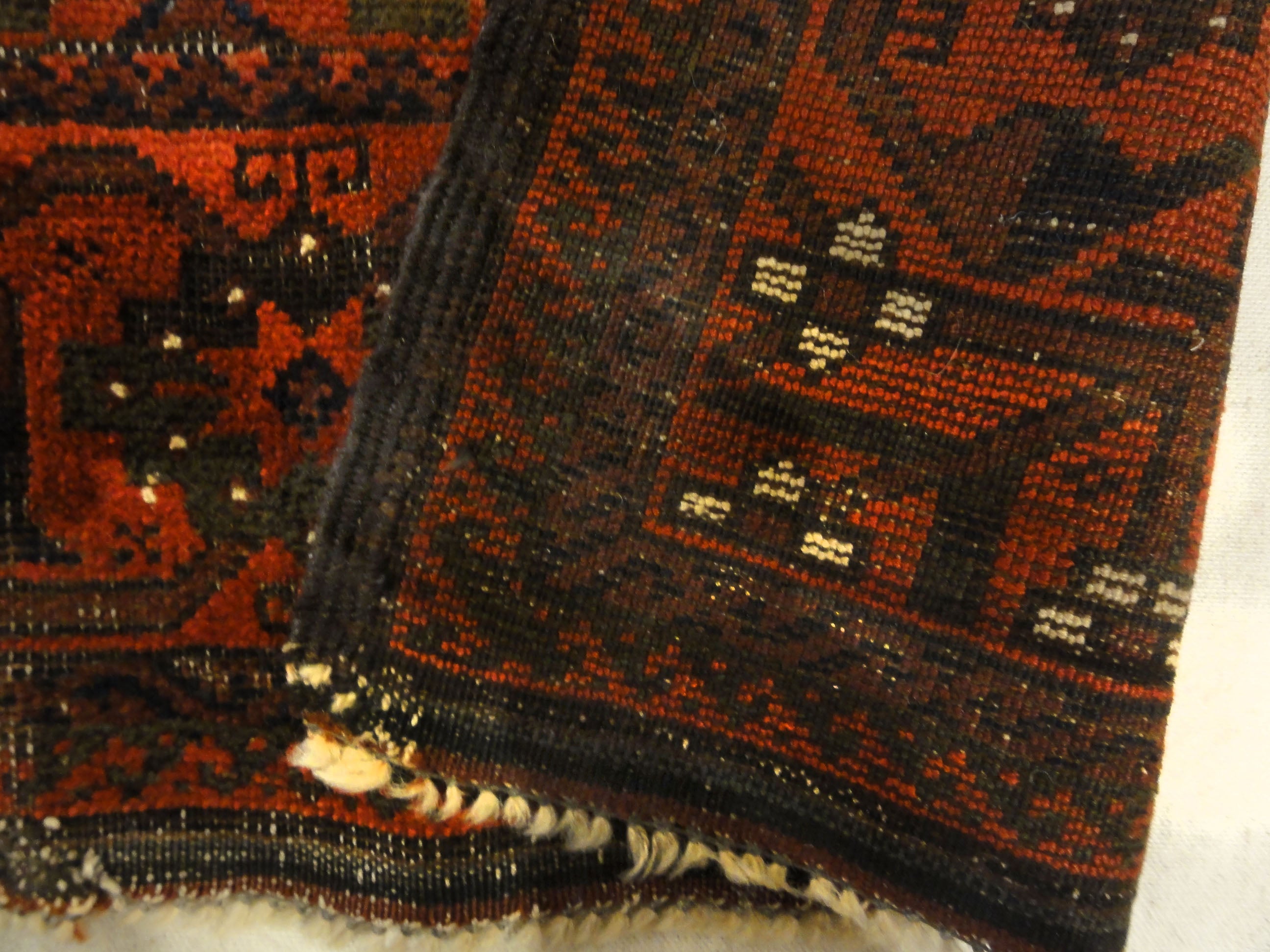 Antique Original Baluch White-Rugs & More-Santa Barbara Design Center