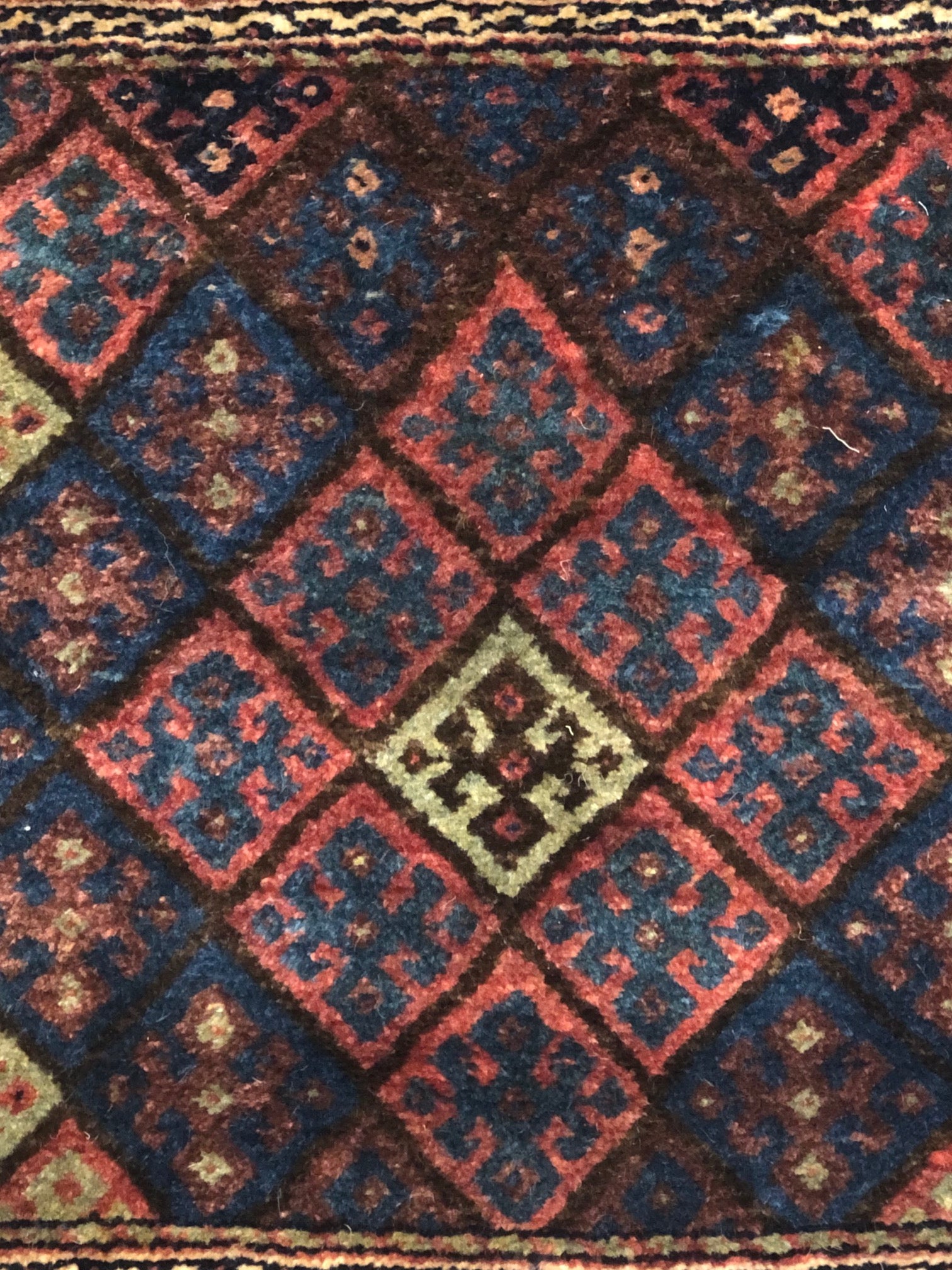 38236 Antique Jaf Kurd Double Khorjin