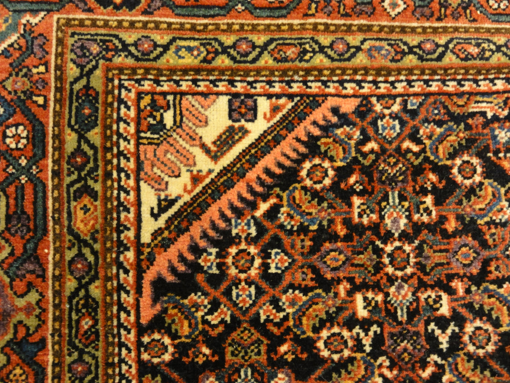 Rare Antique Persian Henna Flower Fine Herati Farahan 30128