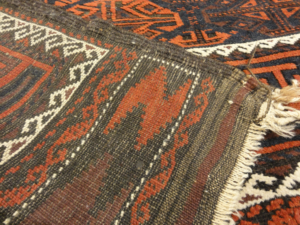 30499 Antique Original Afghani Beluch Circa 1900