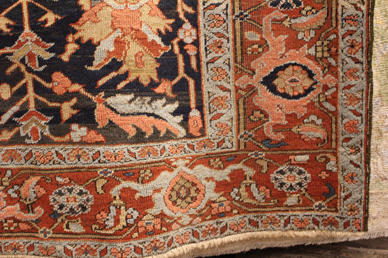 Rare Antique Serapi Heriz Rug 35710