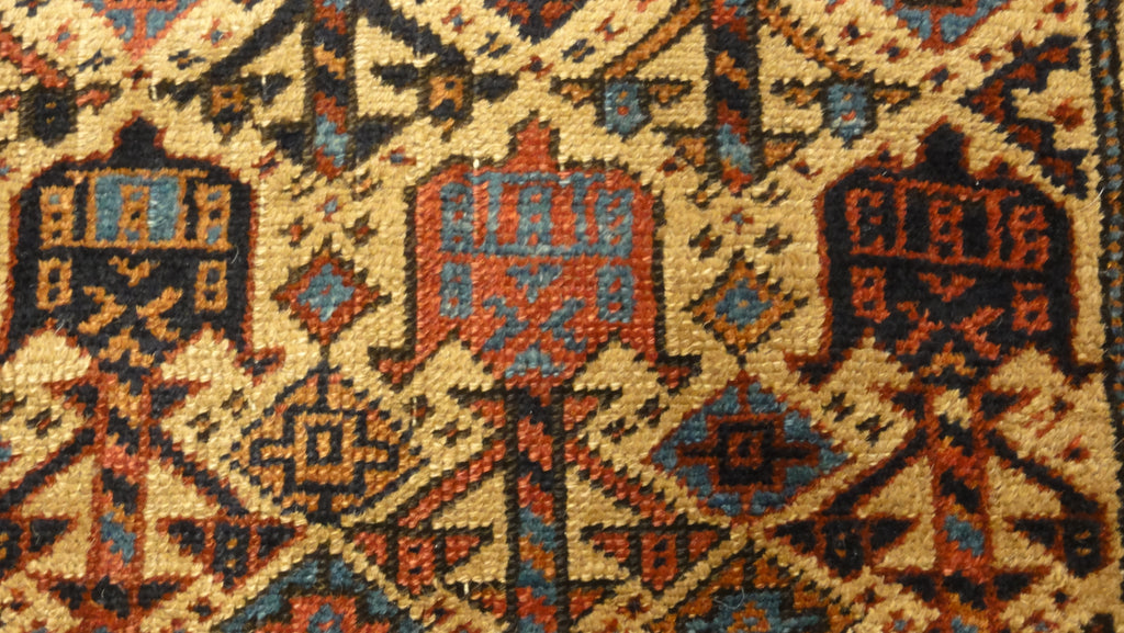 34372 Antique Baluchi Prayer Rug