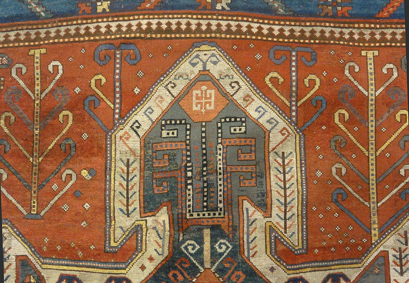 Antique Sewan Kazak Woven CA 1860 30817