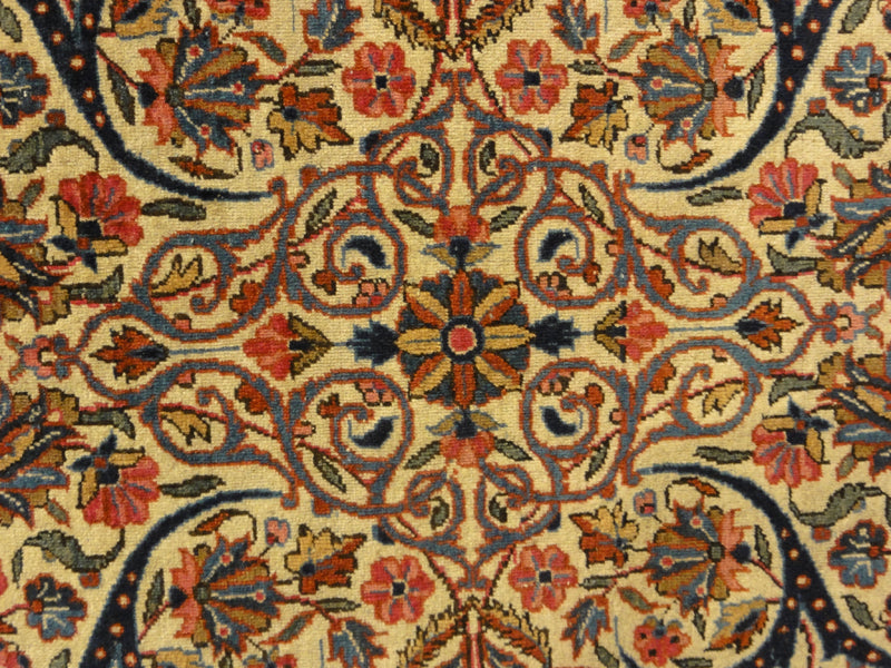 Rare Antique Dabir Kashan 35496