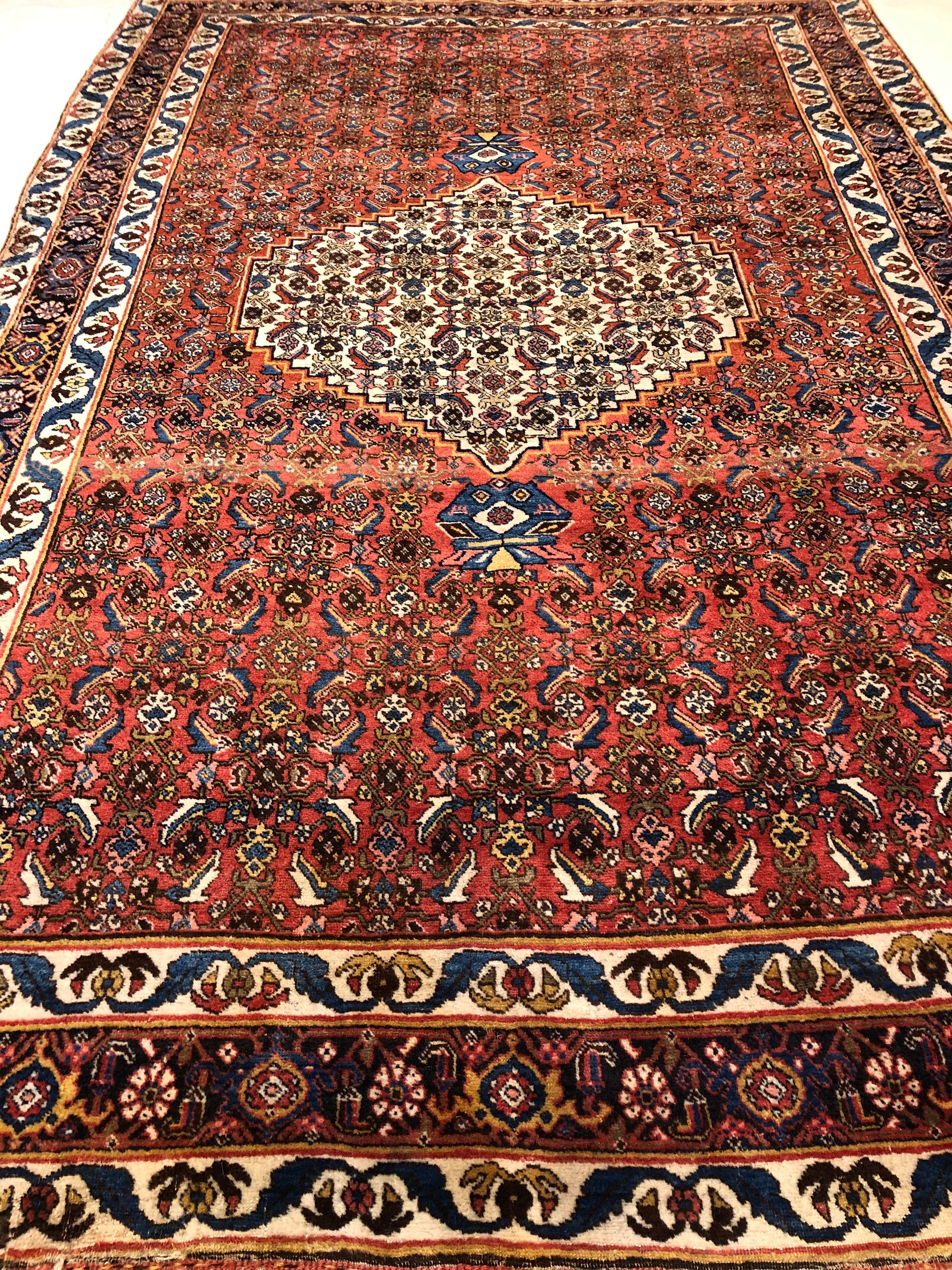 Antique Bidjar Halvaii Rug 38022