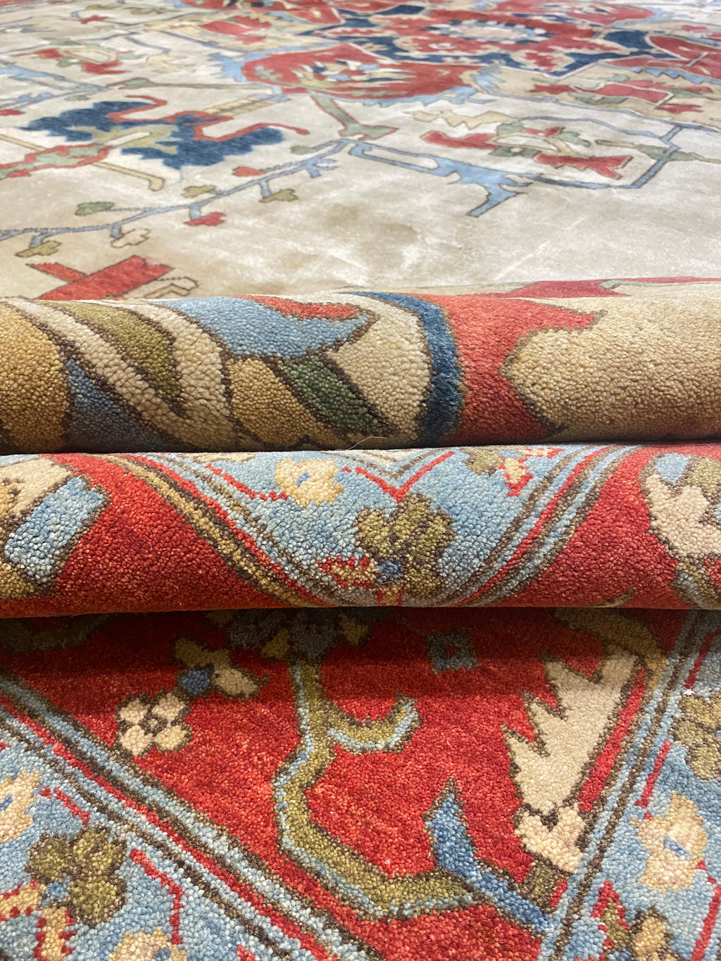 Fine Indo Serapi Rug 43322