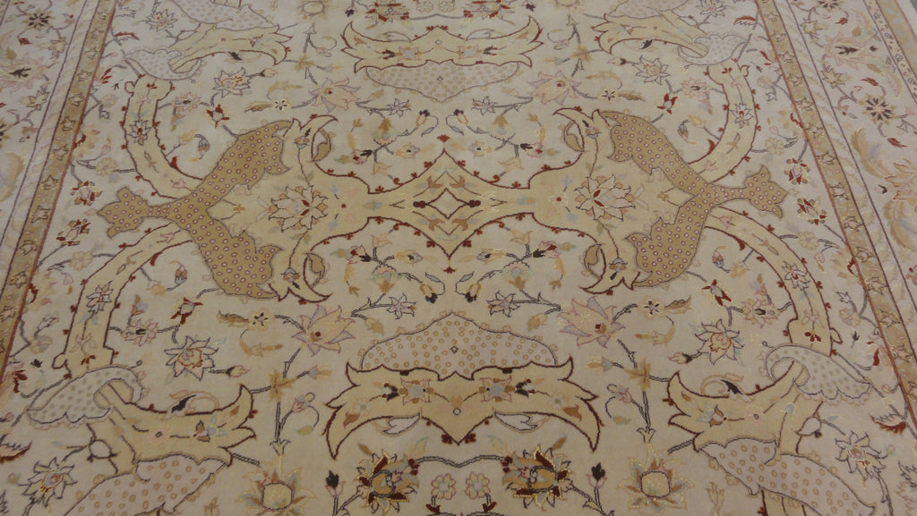 Fine Poloniase Wool/Silk Rug 34176