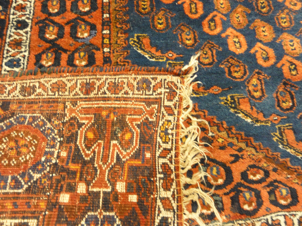 30658 Antique Intricate Botteh Afshar Rug
