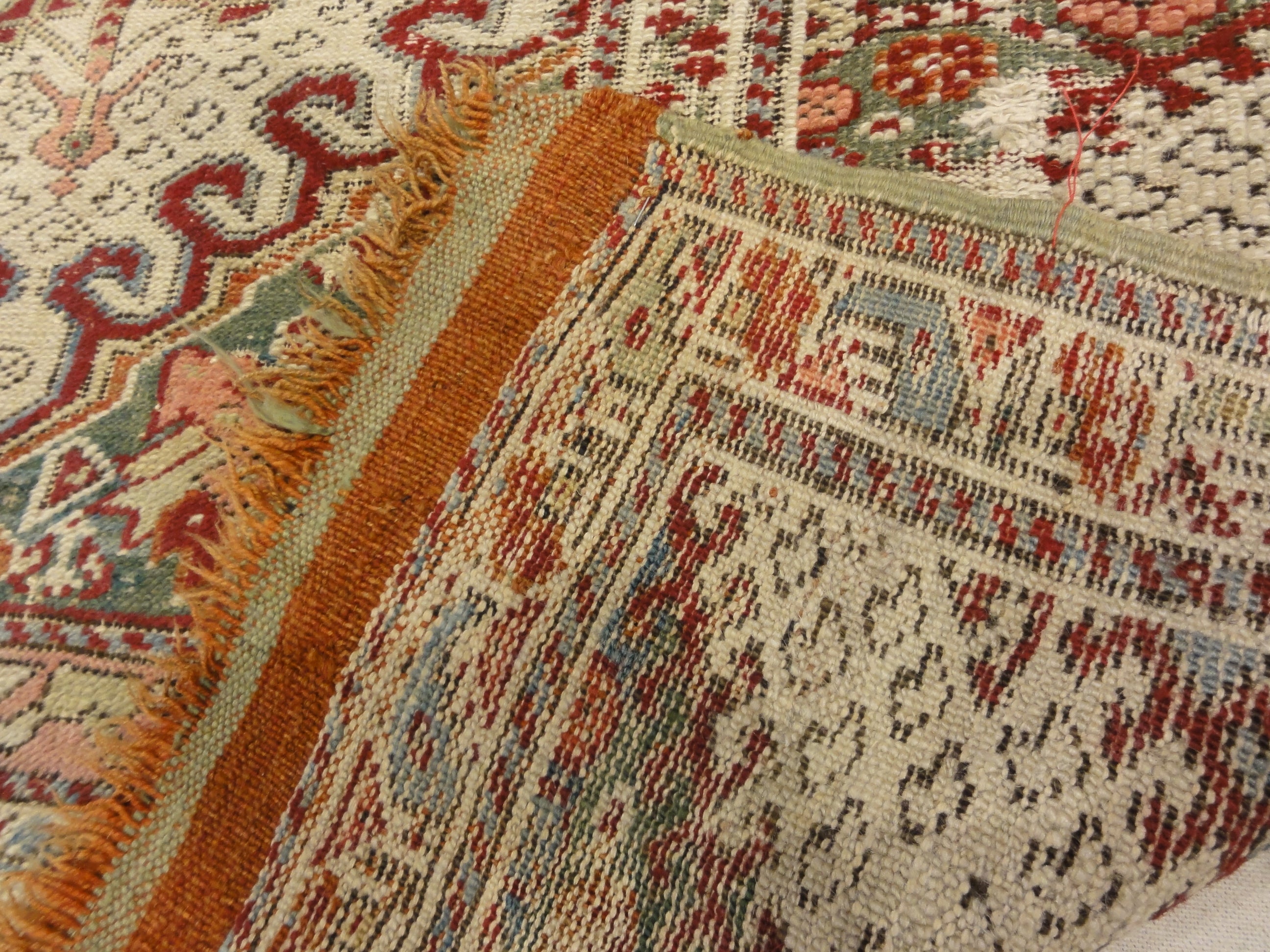 Antique Ghiordes Rug Circa 17th Century 30492