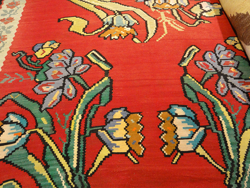 28710 Antique Besserabian Kelim