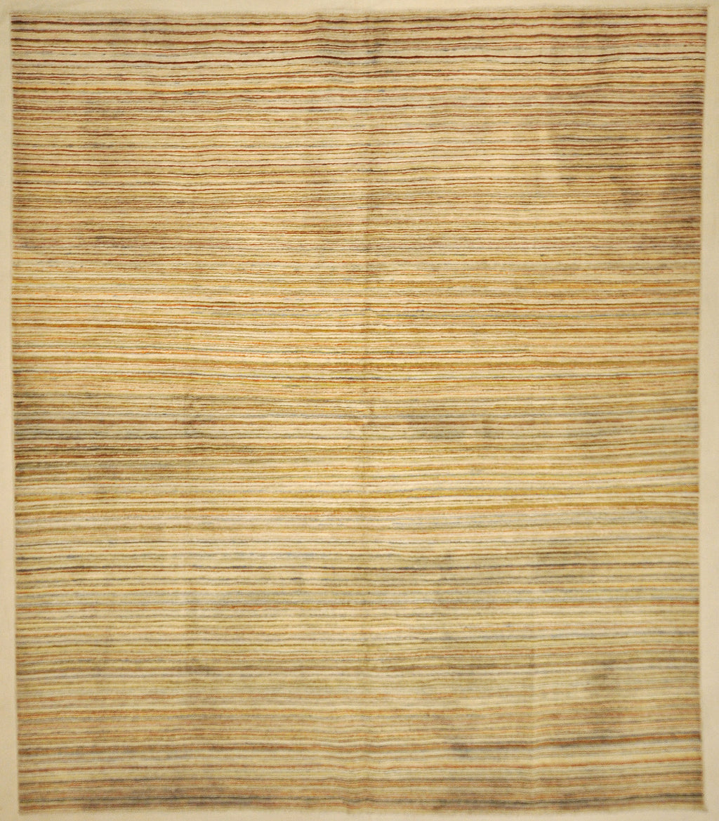 Leesa Modern Organic Stripes Rug. Ziegler and Company in collaboration with designer Leesa Wilson Goldmuntz in Santa Barbara, California.