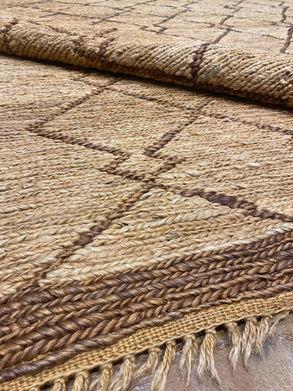 44976 Woven Hemp Rug