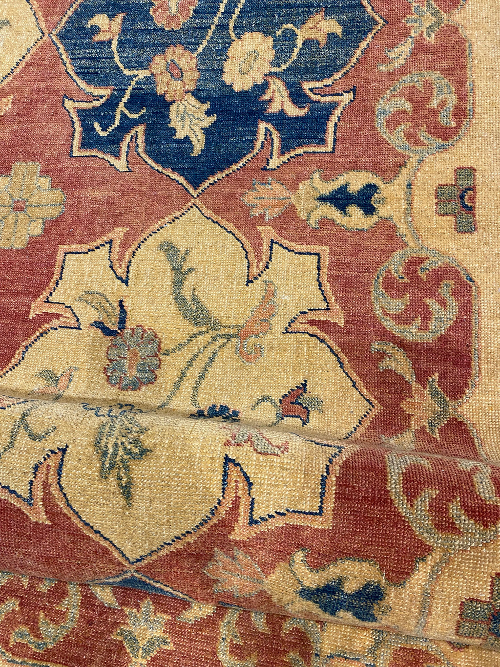 Antique Isphahan Runner 34950