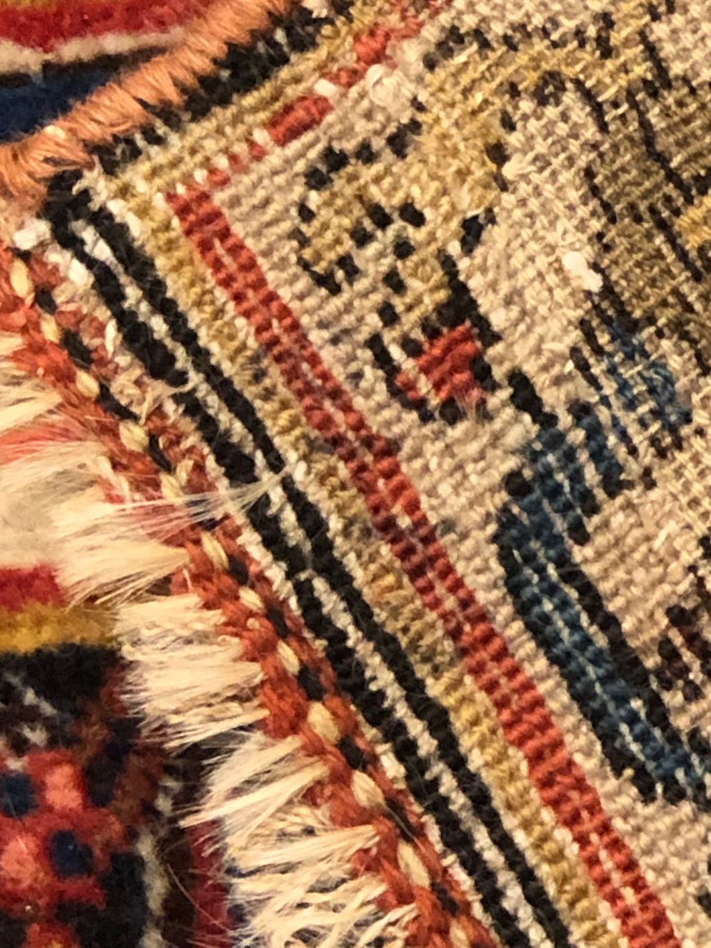 Antique Bidjar Halvaii Rug 38022