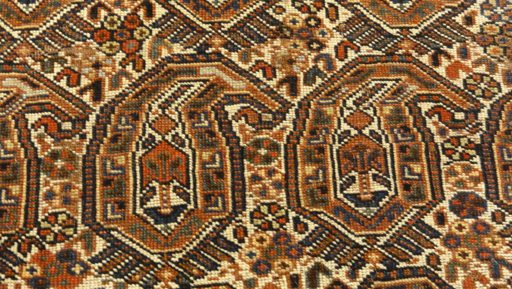 34646 Antique Khamseh Rug