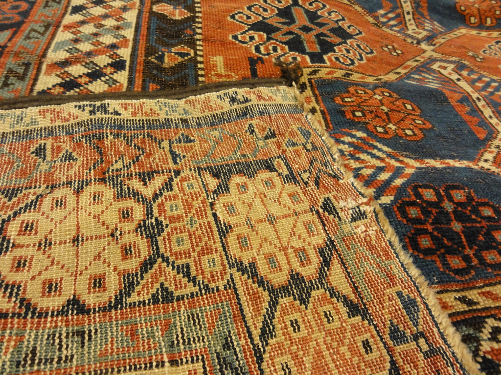 Fine Antique Shirvan Woven by an Armenian Girl. A piece of genuine authentic woven carpet art sold by the Santa Barbara Design Center Rugs and More.