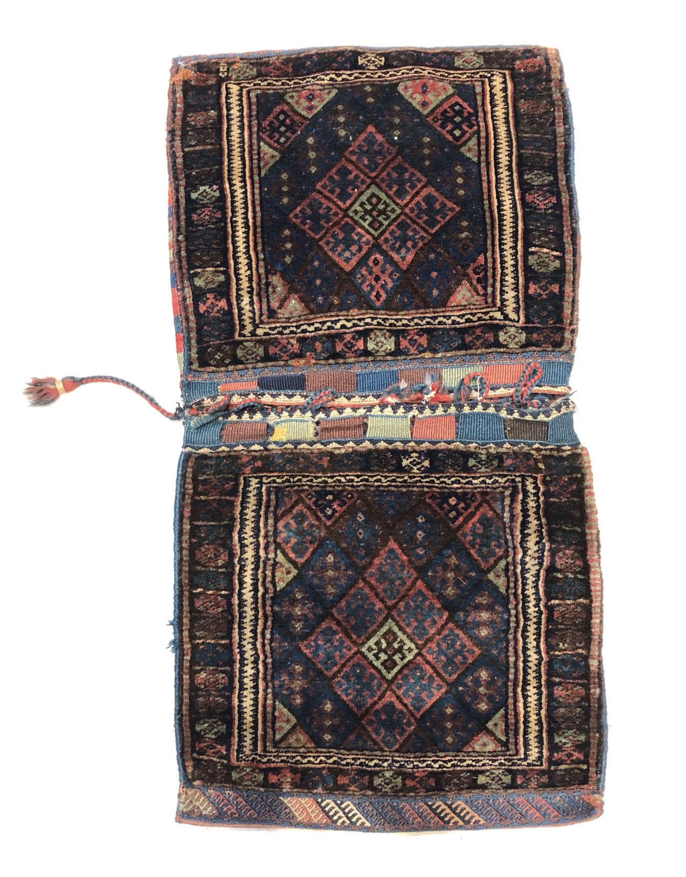 Antique Jaf Kurd Double Khorjin-rugsandmore
