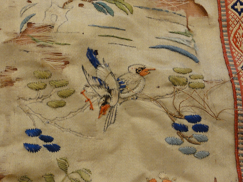 Rare Chinese Silk Textile 31750