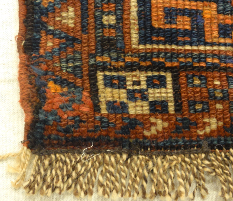 36602 Antique Kurdish Woven Ca 1890