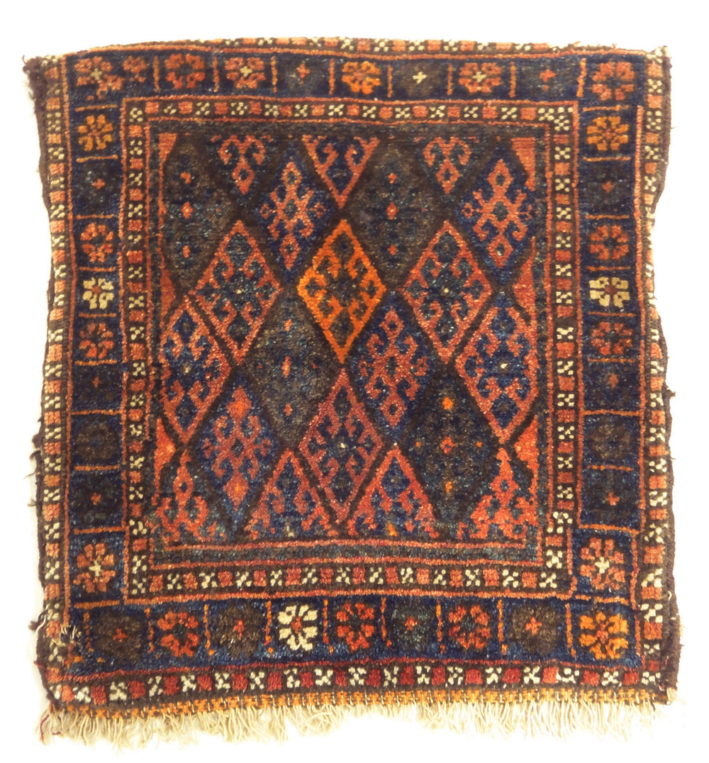 antique rare saddlebag