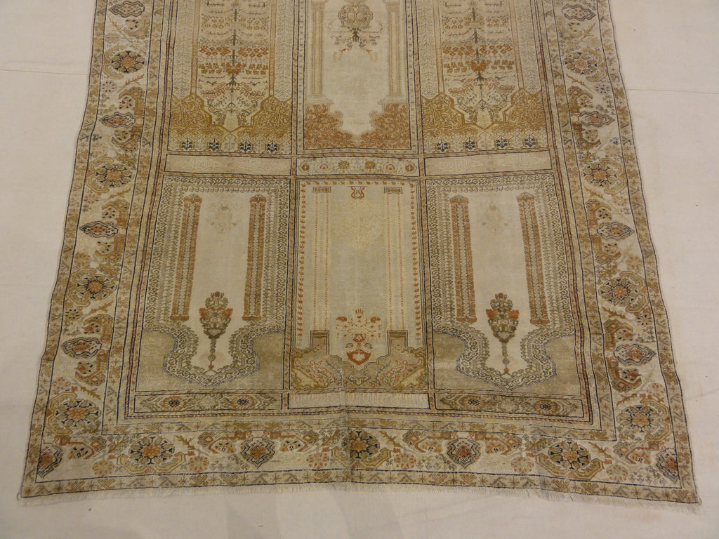 Antique Silk Kayseri Saf meditation rug 30040