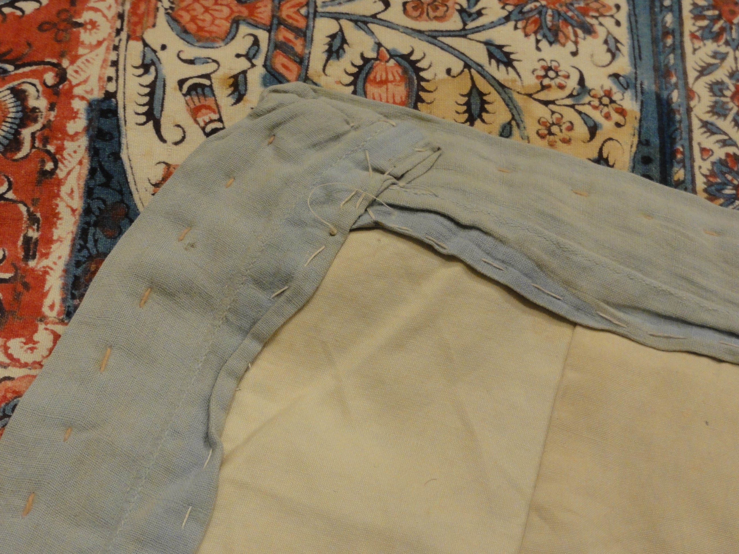 30638 Important Antique Persian Qhalamkari Textile