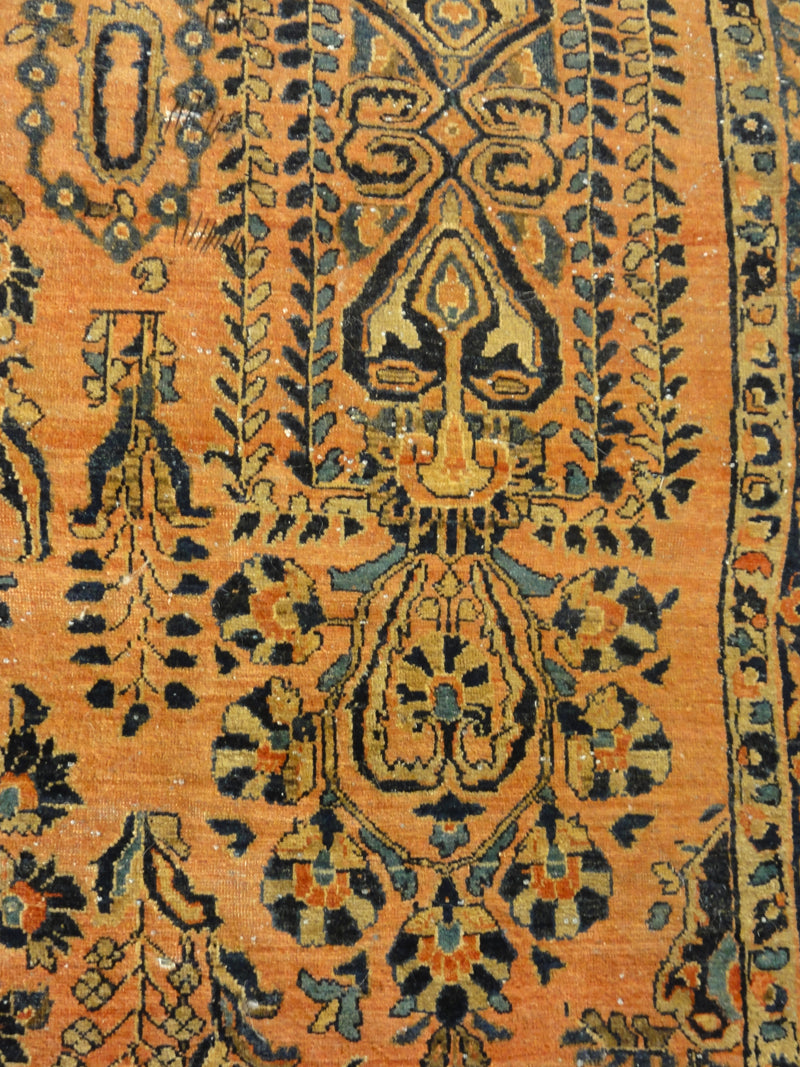 Antique Sarouk 28458