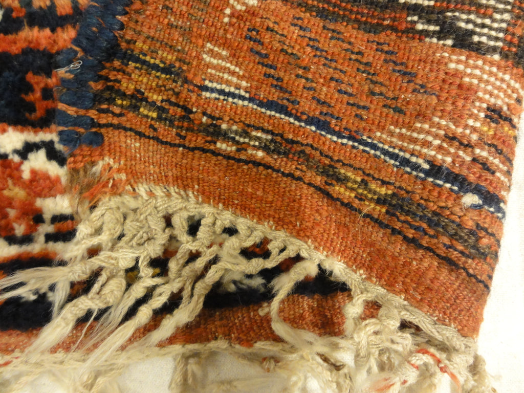 Antique Lori South Persian. A piece of genuine authentic antique woven carpet art sold by Santa Barbara Design Center, Rugs and More.