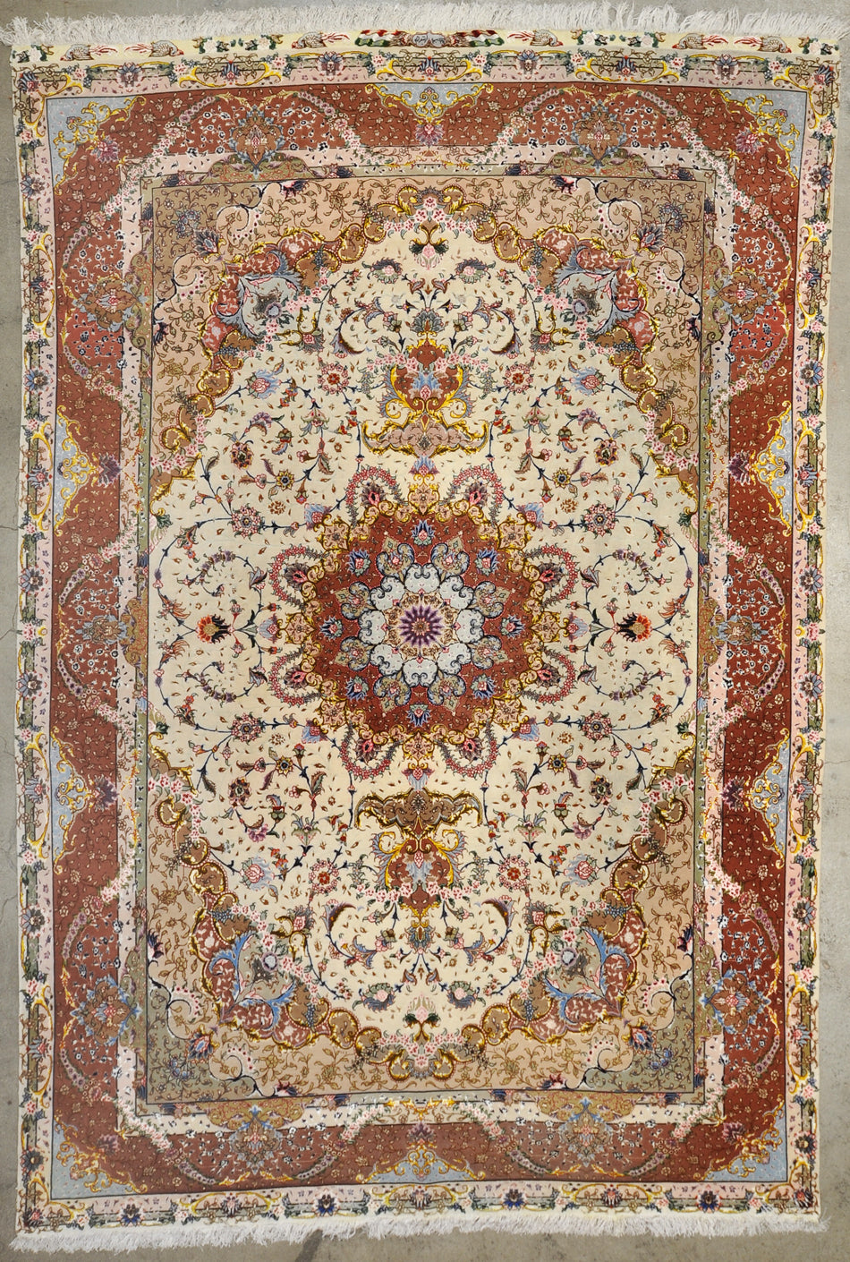 Vintage Persian Tabriz rugs and more oriental carpet 34190-