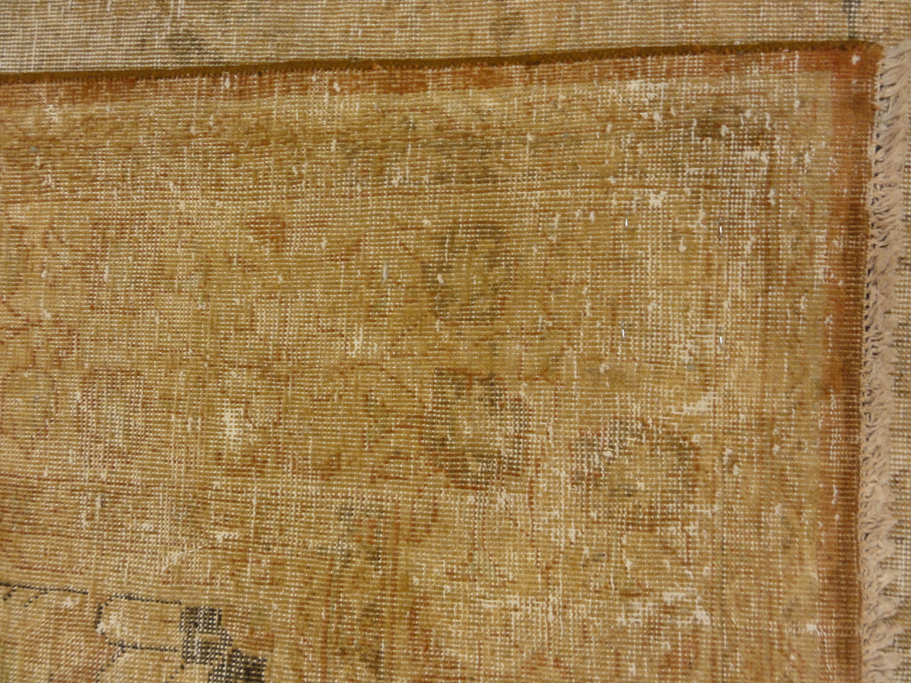 Beautiful Antique Beige Persian Tabriz Rug Genuine Woven Carpet Art Intricate Authentic Santa Barbara Design Center Rugs and More