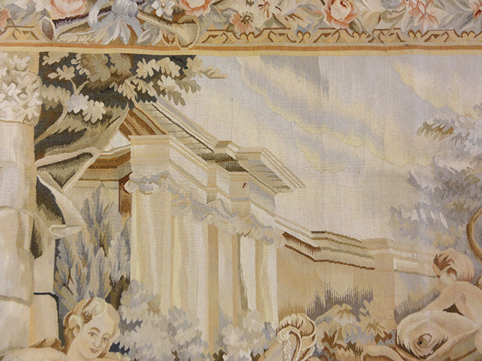 Antique romantic scene tapestry | Rugs and More | Santa Barbara Design 1