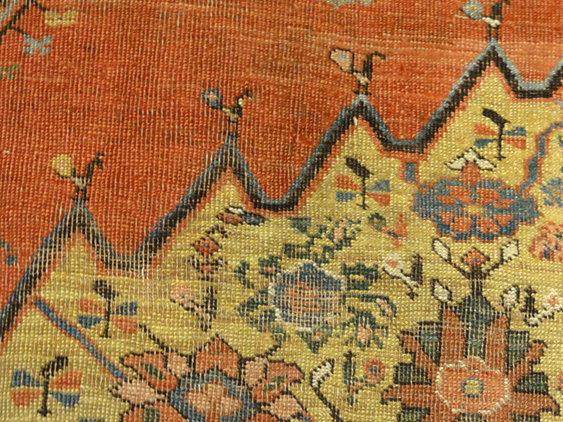 Early Bijar Wagireh Sampler Rug 31720