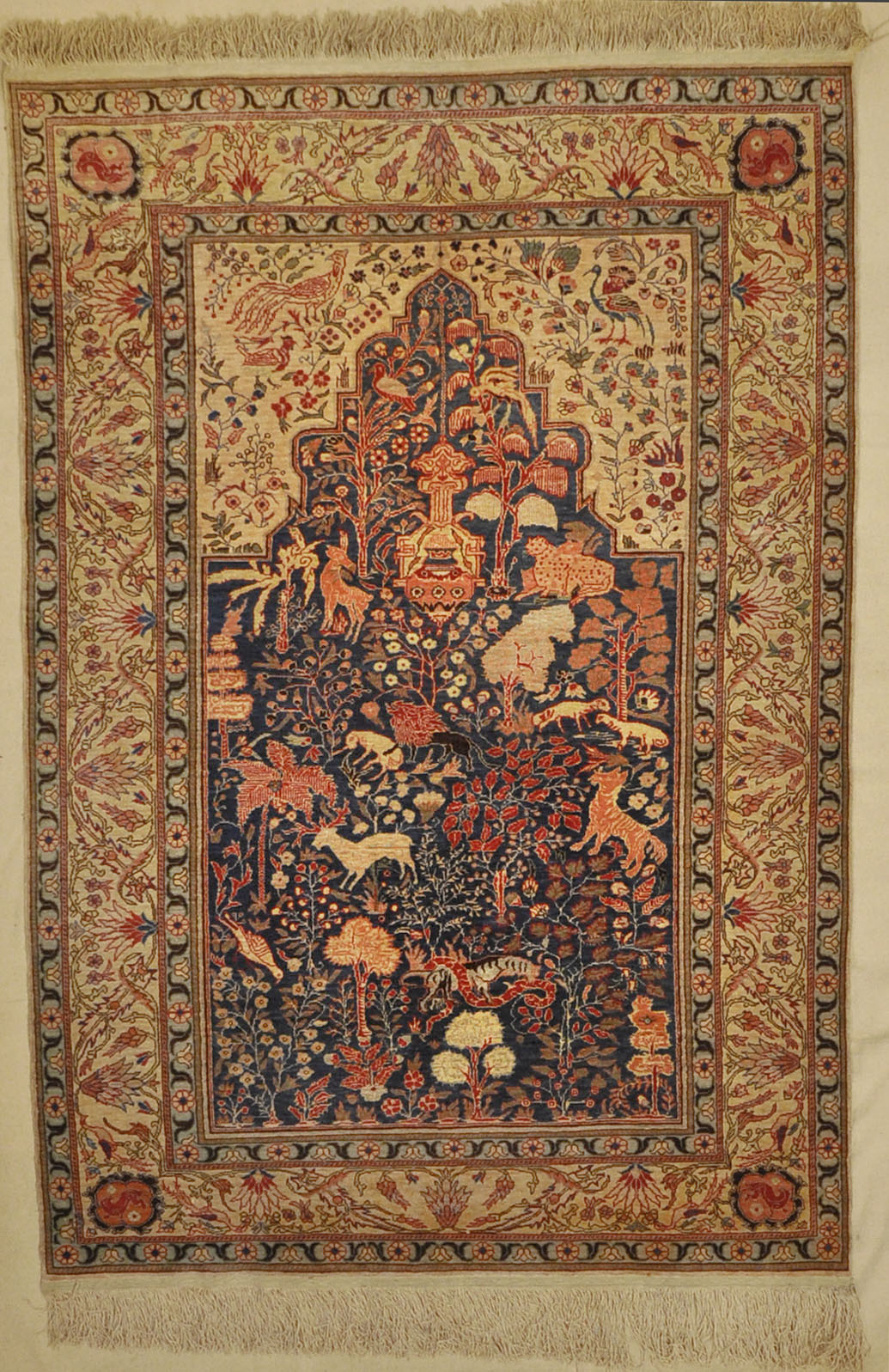 Fine Turkish Silk Rug