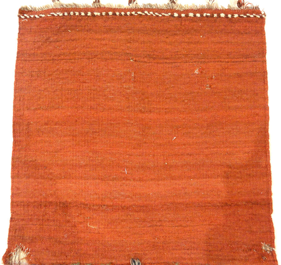 Antique Persian Khamseh Circa 1880. A piece of antique woven carpet art sold by Santa Barbara Design Center, Rugs and More in Santa Barbara, California.