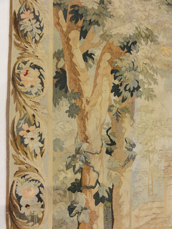 27156 Belgian Antique tapestry