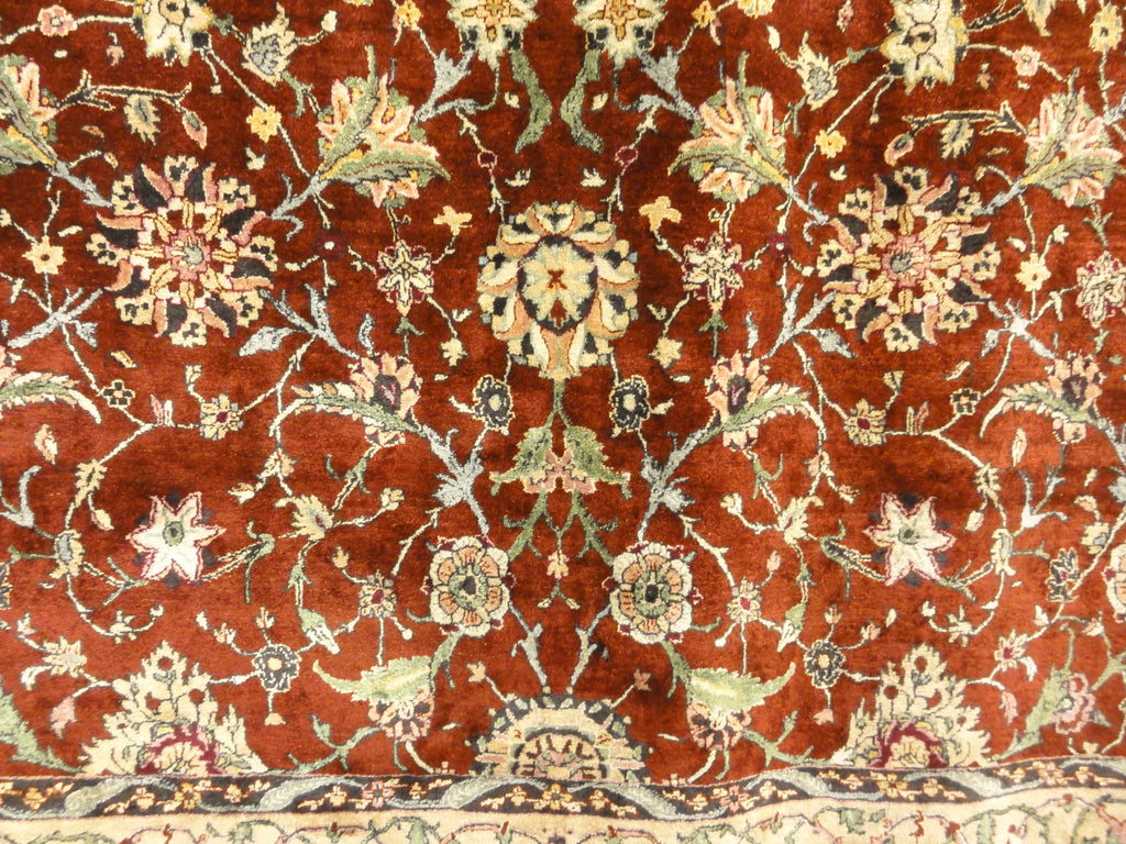 Finest Silk Mughal Rug 43763