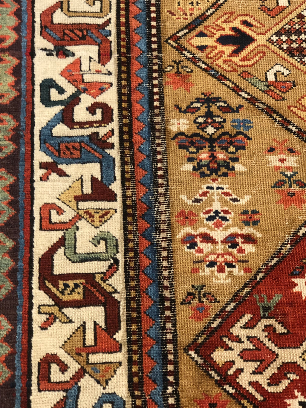 Antique Shahsavan Runner 38032