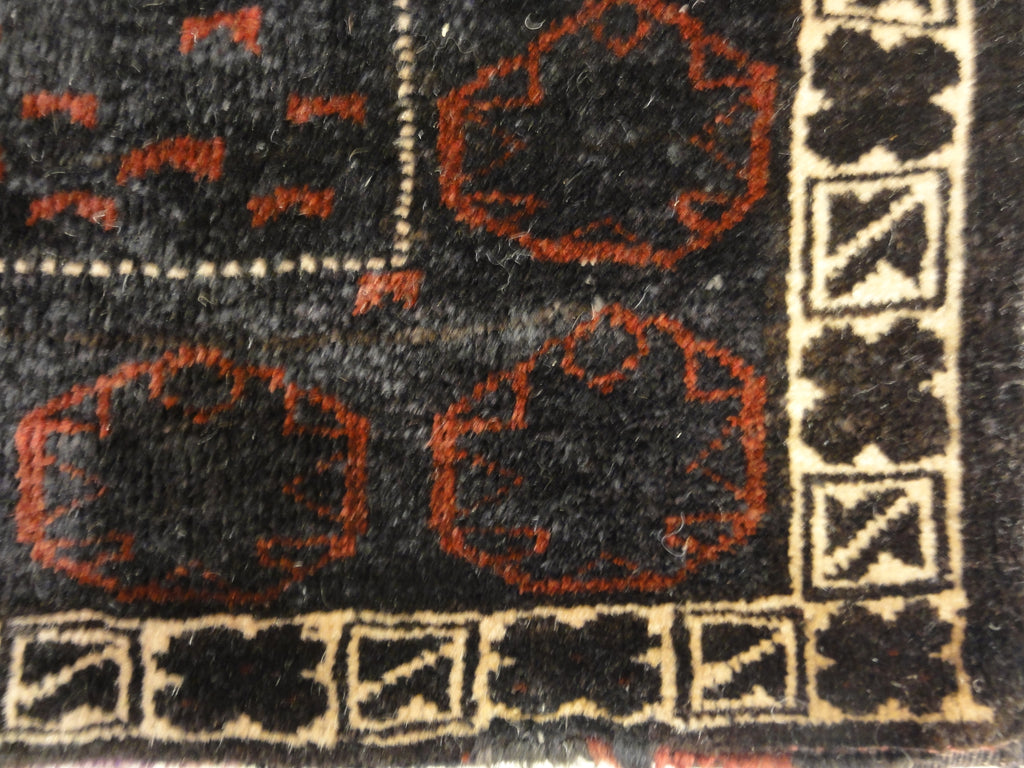 30163 Antique Persian Beluch Complete Saddle Bag