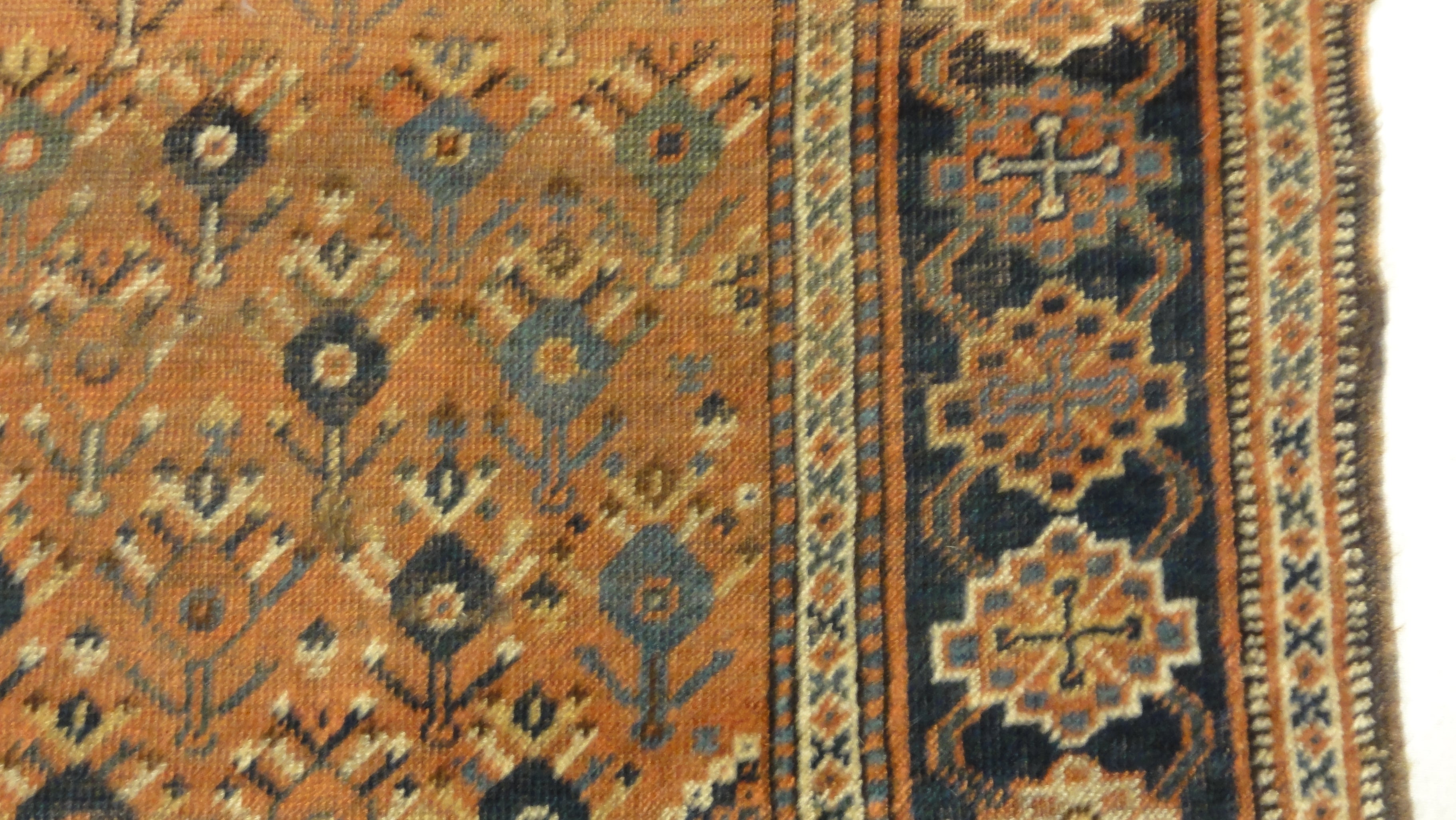 Antique Khamseh Rug 34583