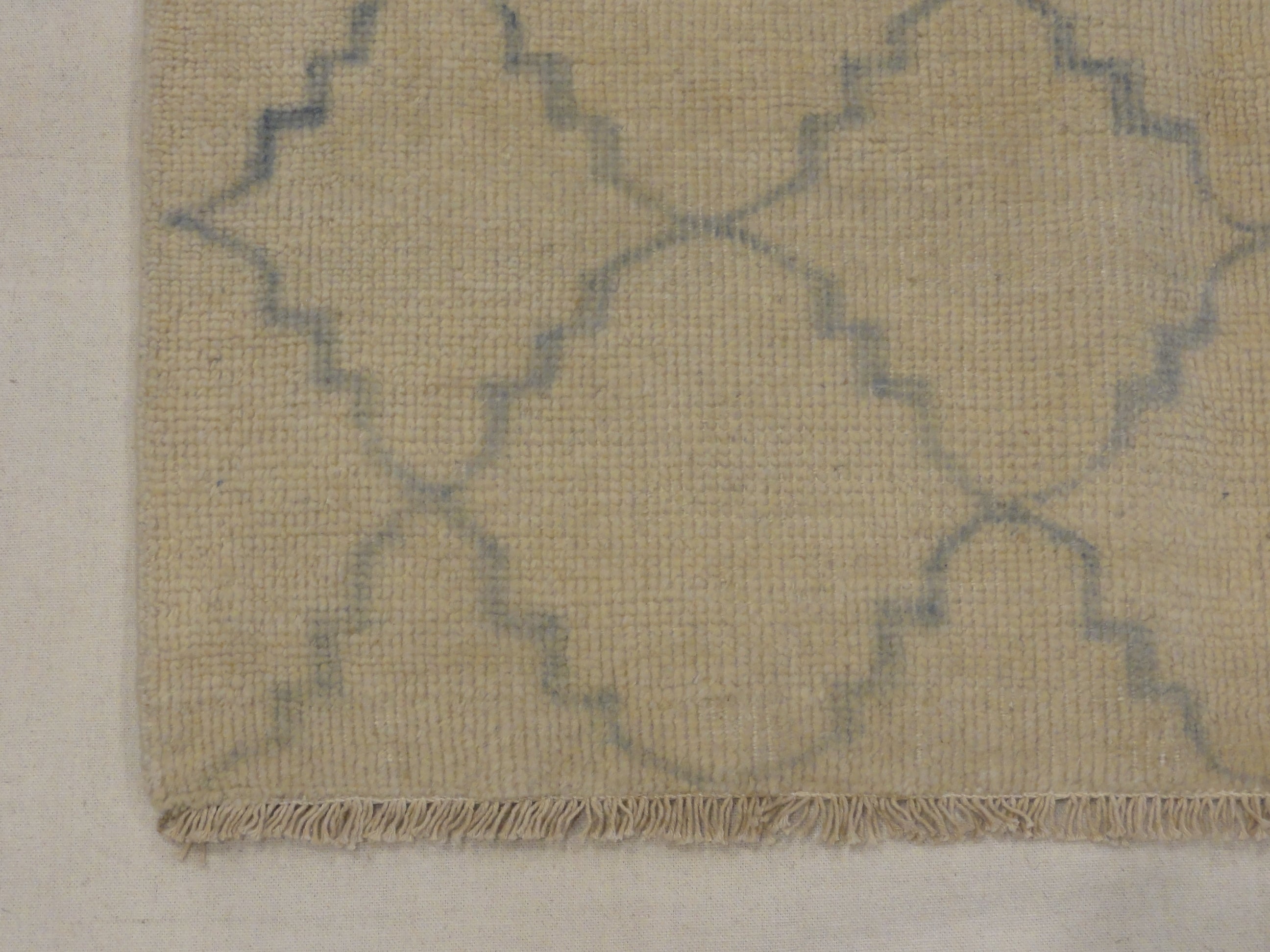 Fine Modern Trellises Rug. A piece of woven genuine authentic carpet art sold by Santa Barbara Design Center, Rugs and More.