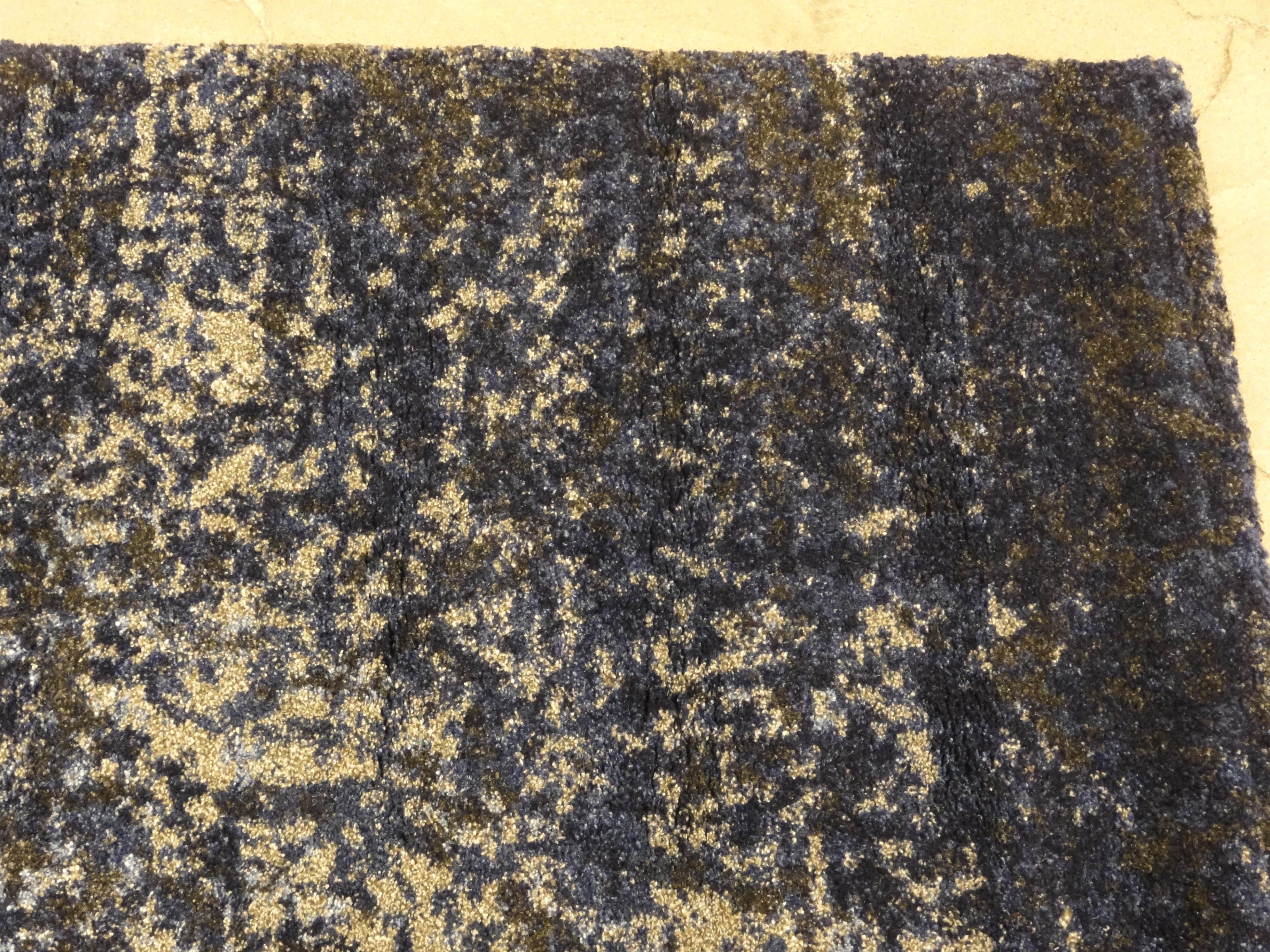 33029 Modern Grey Navy Rug