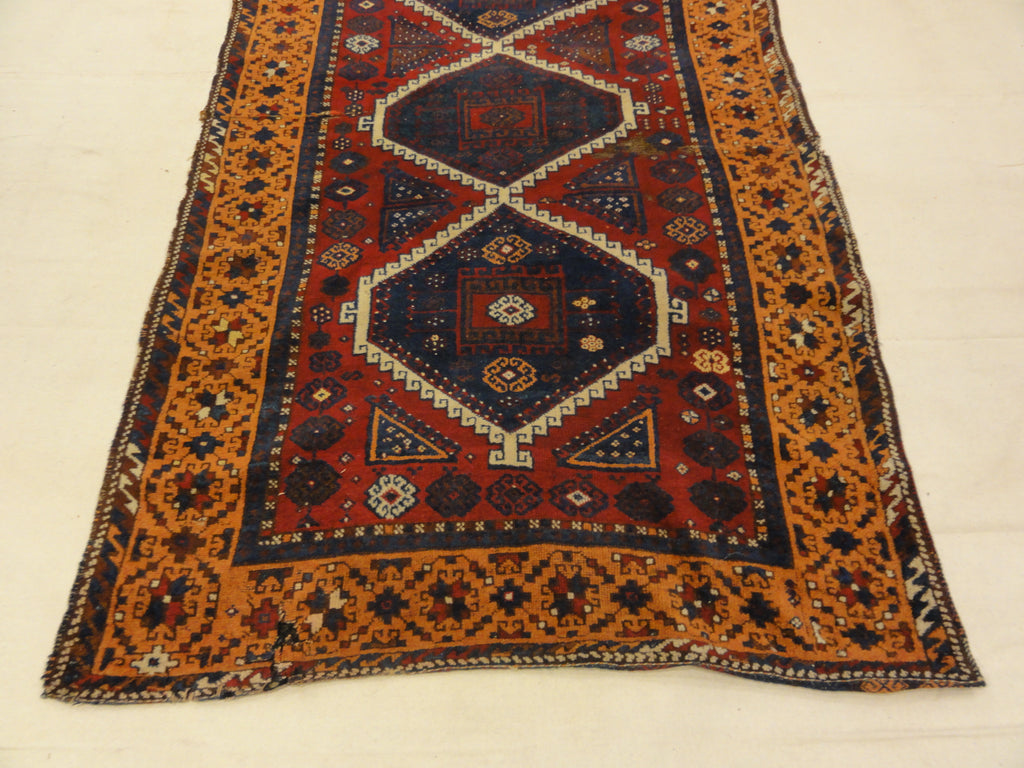 Antique Colorful Turkish Rug 30064