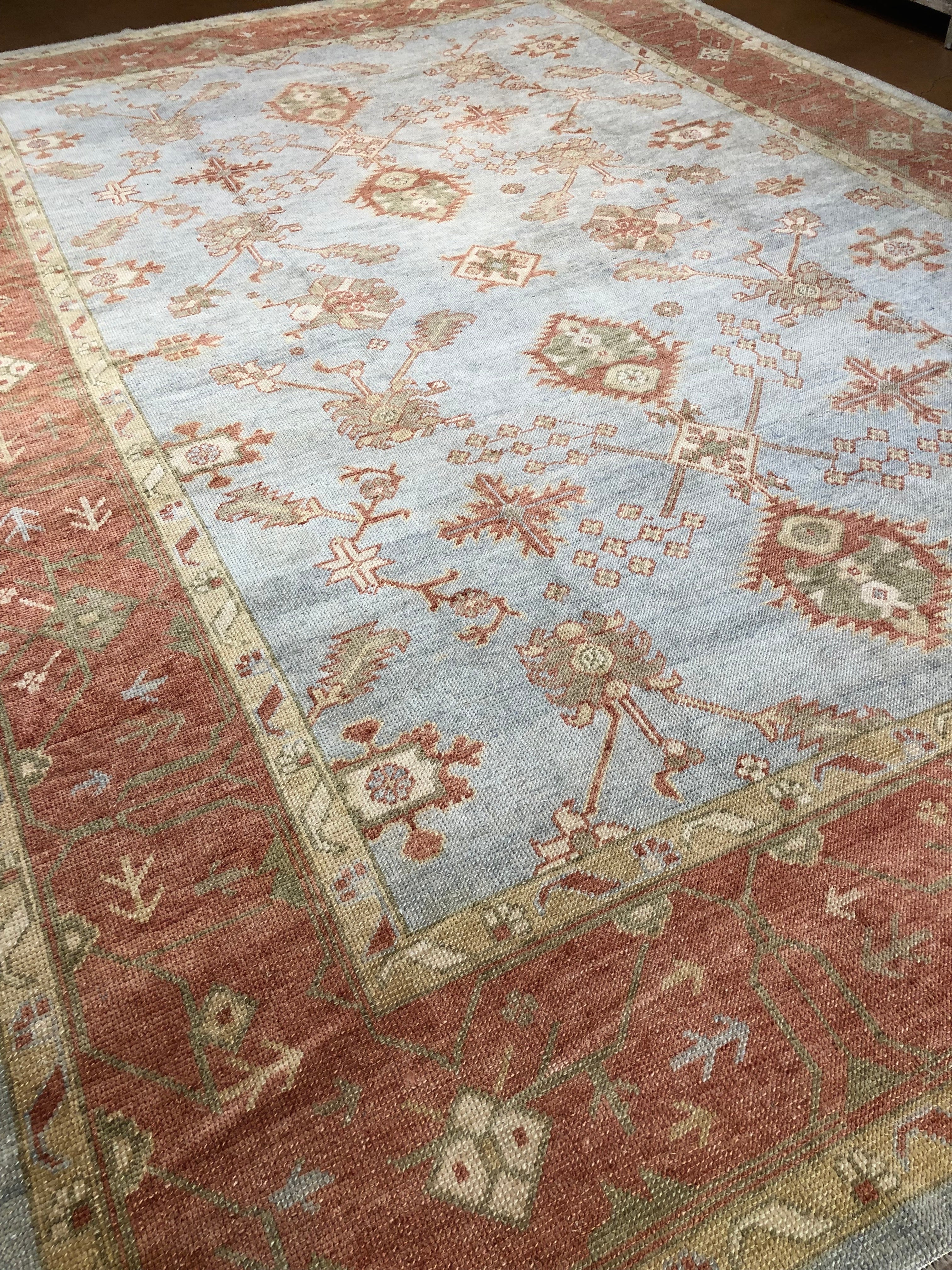 Vintage Organic Turkish Oushak 37302