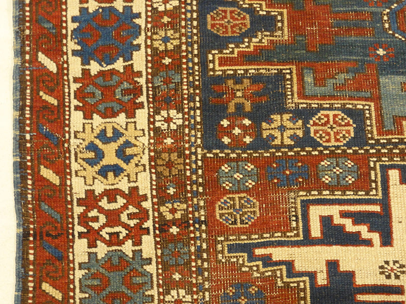 31562 Antique Lesghi Star Kuba Rug