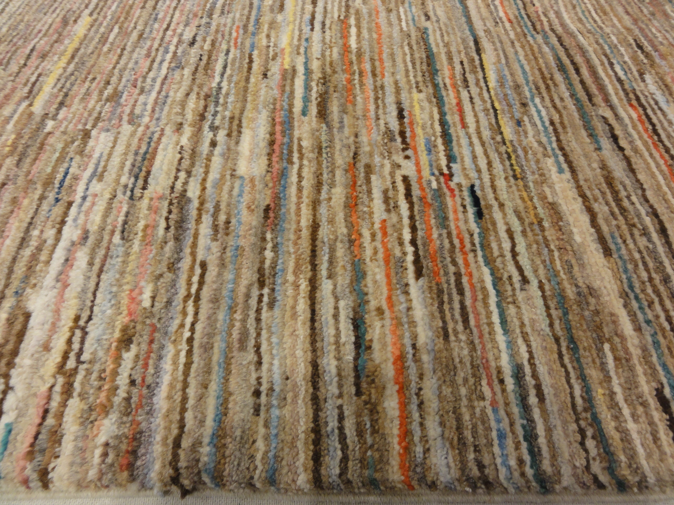 30696 Leesa Modern Organic Stripes Runner Rug