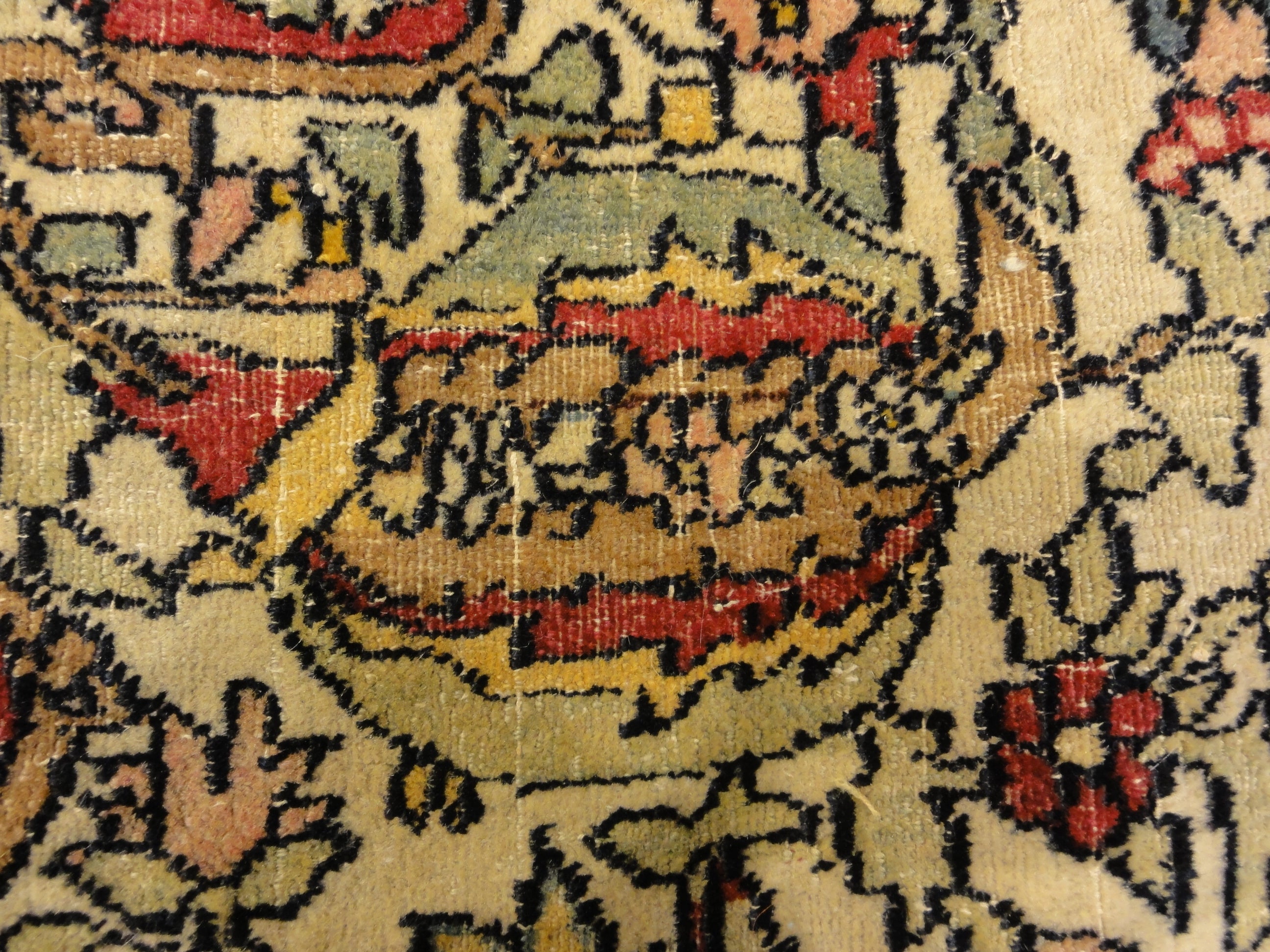 Antique Kerman Rug Circa 1890 36243