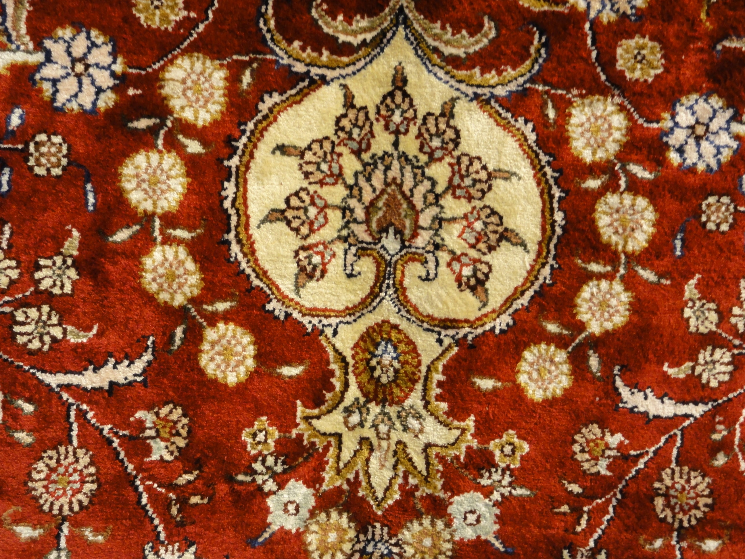 Finest Silk Tabriz Rug 35956