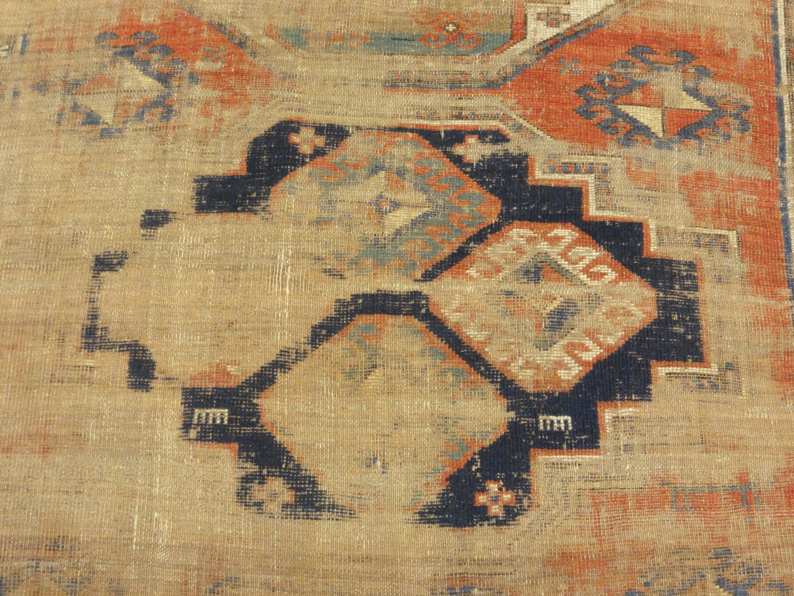29855 Antique Kazak rug