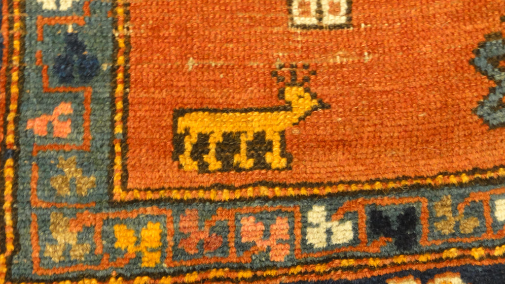 34560 Antique Kazak Rug